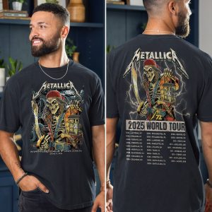 Metallica M72 Tour Unisex T Shirt June 8 2025 Tonight In Tampa Concert Tee Raymond James Stadium 3 - Metbrick.com