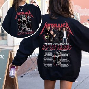 Metallica M72 World Tour 2025 Santa Clara Levis Stadium Enter Night Setlist Unisex All Over Print Sweatshirt 3 - Metbrick.com