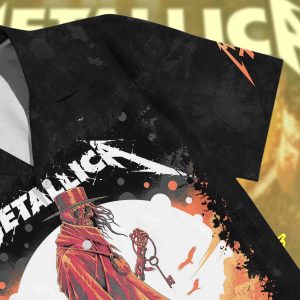 Metallica M72 World Tour Hawaiian Shirt June 14 2025 Houston Tx Nrg Stadium Show With Pantera Vibes 4 - Metbrick.com