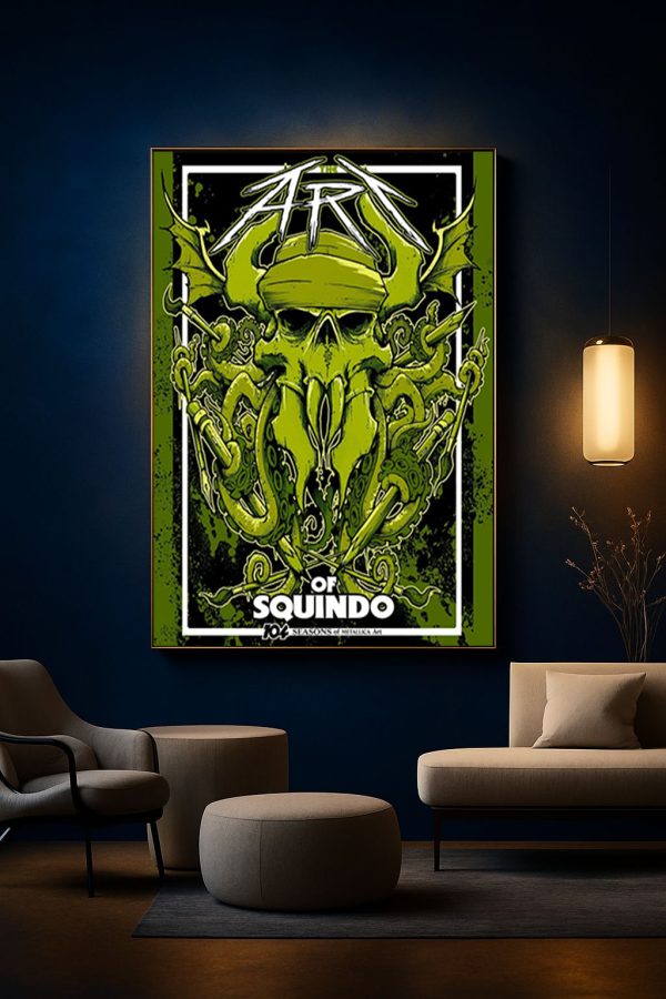 Metallica M72 World Tour June 6 2025 Tampa FL Raymond James Stadium Event Poster Canvas Artwork