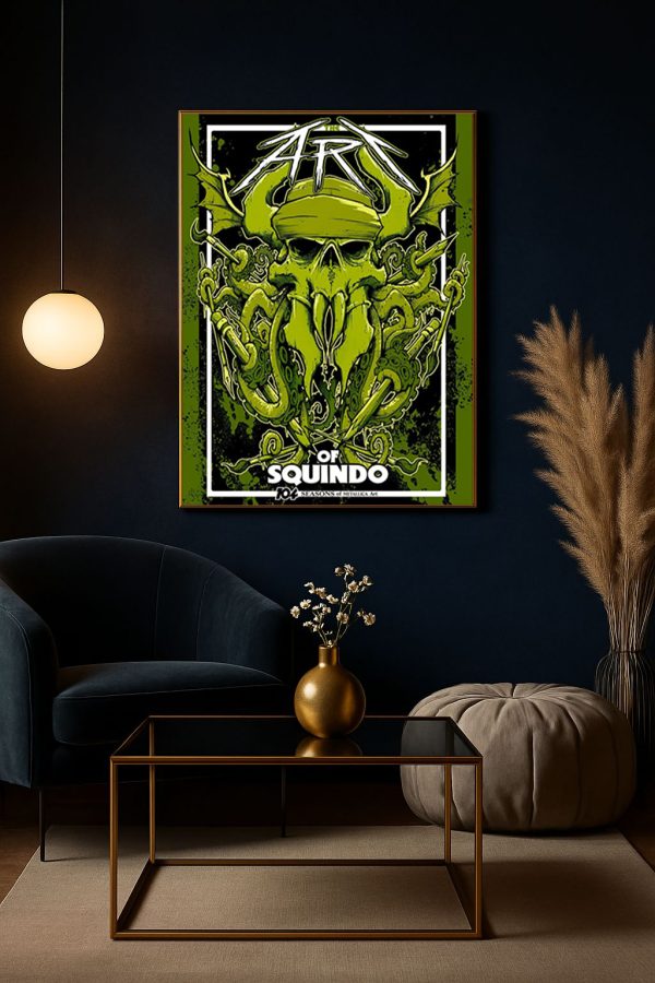 Metallica M72 World Tour June 6 2025 Tampa FL Raymond James Stadium Event Poster Canvas Artwork