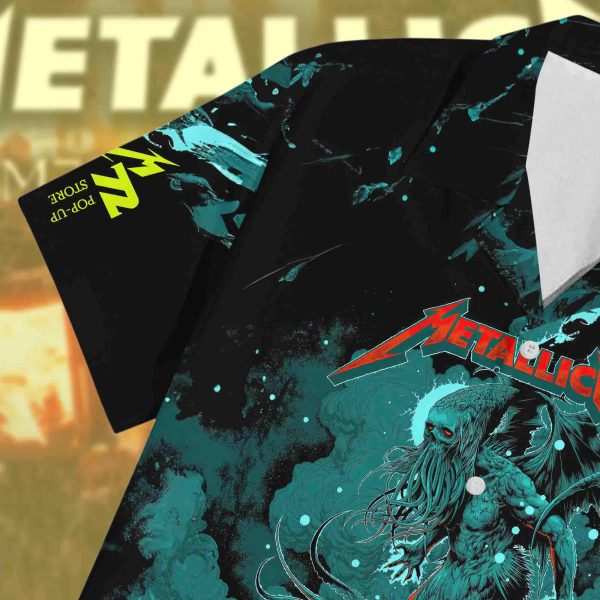 Metallica Tampa 2025 Hawaiian Shirt – Limited AOP Tour Edition, Raymond James Stadium (June 6 & 8)