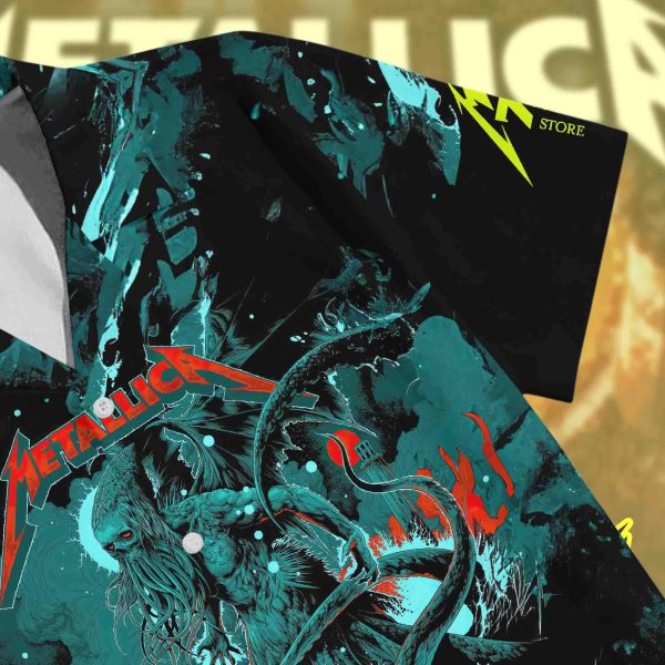 Metallica Tampa 2025 Hawaiian Shirt – Limited AOP Tour Edition, Raymond James Stadium (June 6 & 8)