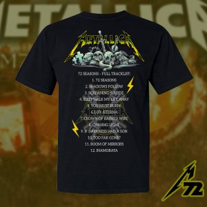 Vintage Metallica 44th Anniversary T Shirt 1981 2025 Thank You For The Memories Unisex Band Tee Rock Fan Gift 2 - Metbrick.com