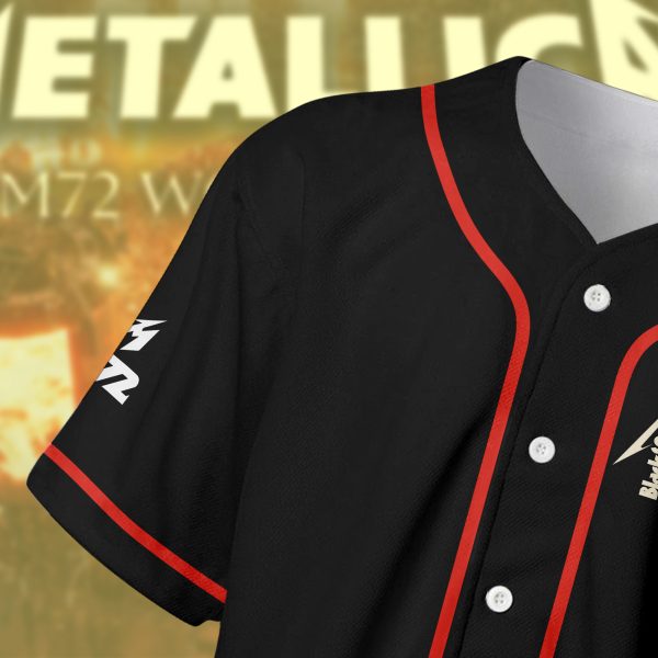 Metallica July 5 2025 Birmingham Final Show Baseball Jersey Villa Park Sabbath x Metallica Collector’s Edition