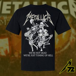 Metallica Death Jam Session T Shirt Sound Never Dies Since 1981 2 - Metbrick.com