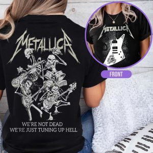 Metallica Death Jam Session T Shirt Sound Never Dies Since 1981 4 - Metbrick.com