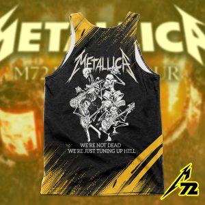 Metallica Death Jam Session Tank Top Sound Never Dies Since 1981 2 - Metbrick.com