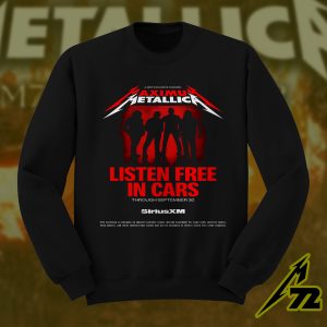 Maximum Metallica Siriusxm Promotional Aop Unisex Sweatshirt Listen Free 1 - Metbrick.com