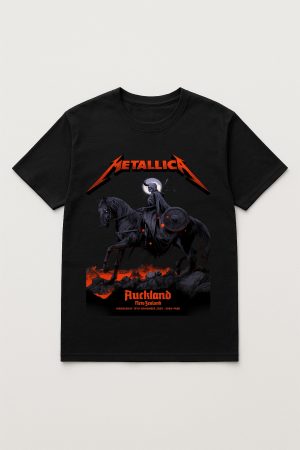 Metallica M72 Tour: Auckland, New Zealand 2025 Unisex T-Shirt (Nov 19th Event)