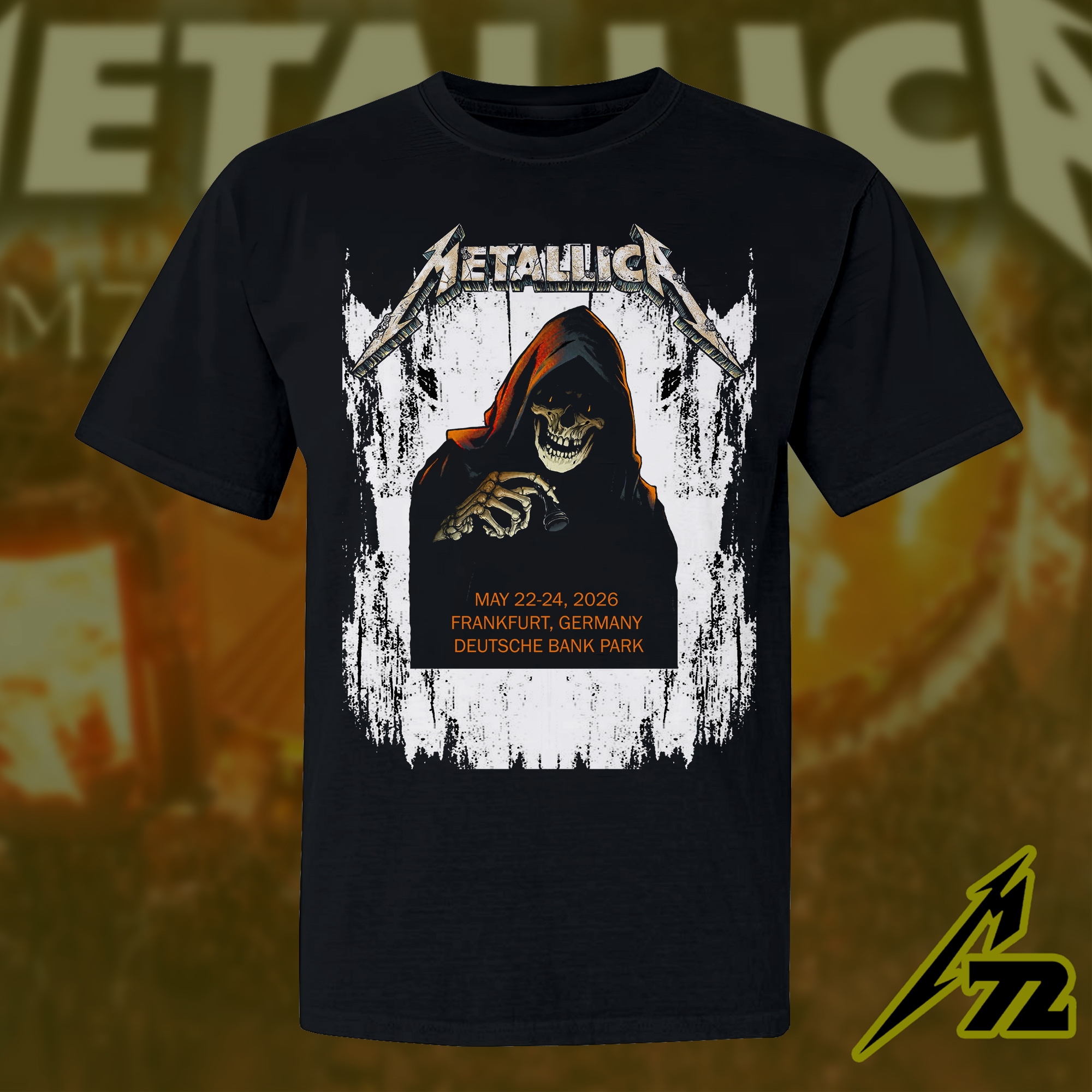 Metallica M72 Frankfurt, Germany T-Shirt Special Edition at Deutsche Bank Park May 22-24, 2026 Metallica M72 Frankfurt, Germany T-Shirt Special Edition at Deutsche Bank Park May 22-24, 2026