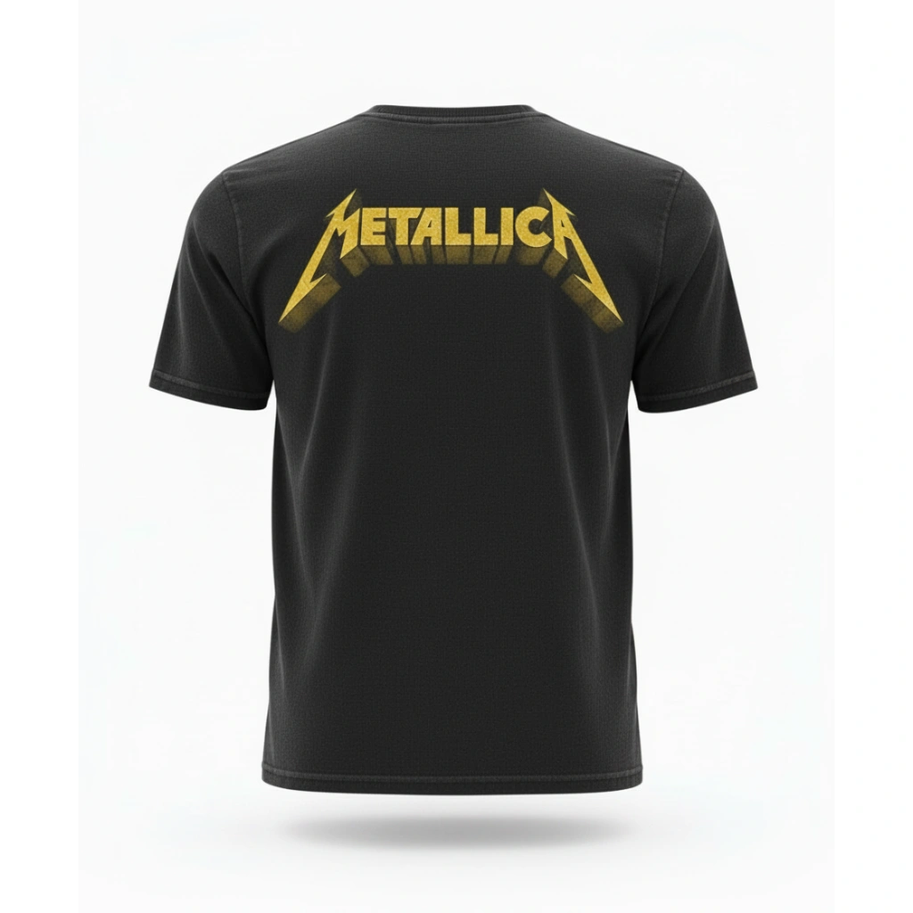Metallica May 13 2026 Bucharest Romania Arena Nationala Concert Black Graphic T Shirt 2 - Metbrick.com